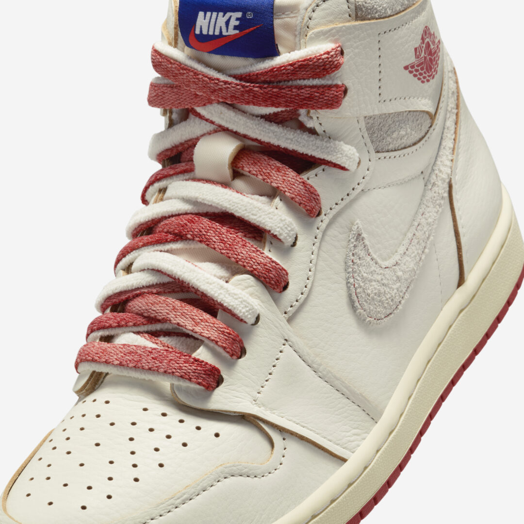 【2025年 4/1 発売】NIKE WMNS AIR JORDAN 1 HIGH OG “Sail/Cinnabar” (ナイキ ウィメンズ エア ジョーダン 1 ハイ OG “セイル/シナバー”) [DB4612-100]