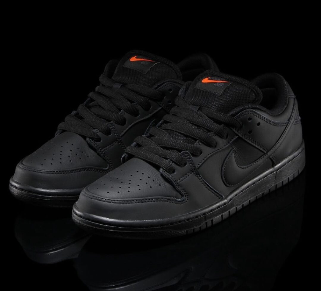 【2024年 10/1 発売予定】NIKE SB “Orange Label” DUNK LOW ISO “Triple Black” (ナイキ エスビー “オレンジレーベル” ダンク ロー “トリプルブラック”) [FJ1674-001]