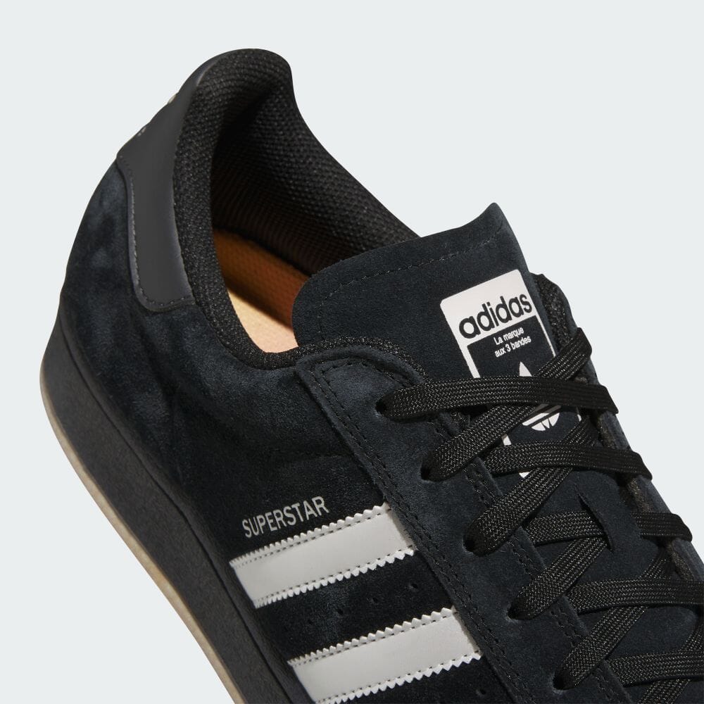 【2024年 5/1 発売】アディダス オリジナルス スーパースター ADV “コアブラック/ゼロメタリック/スパーク” (adidas Originals SUPERSTAR ADV “Core Black/Zero Metalic/Spark”) [IG1705]