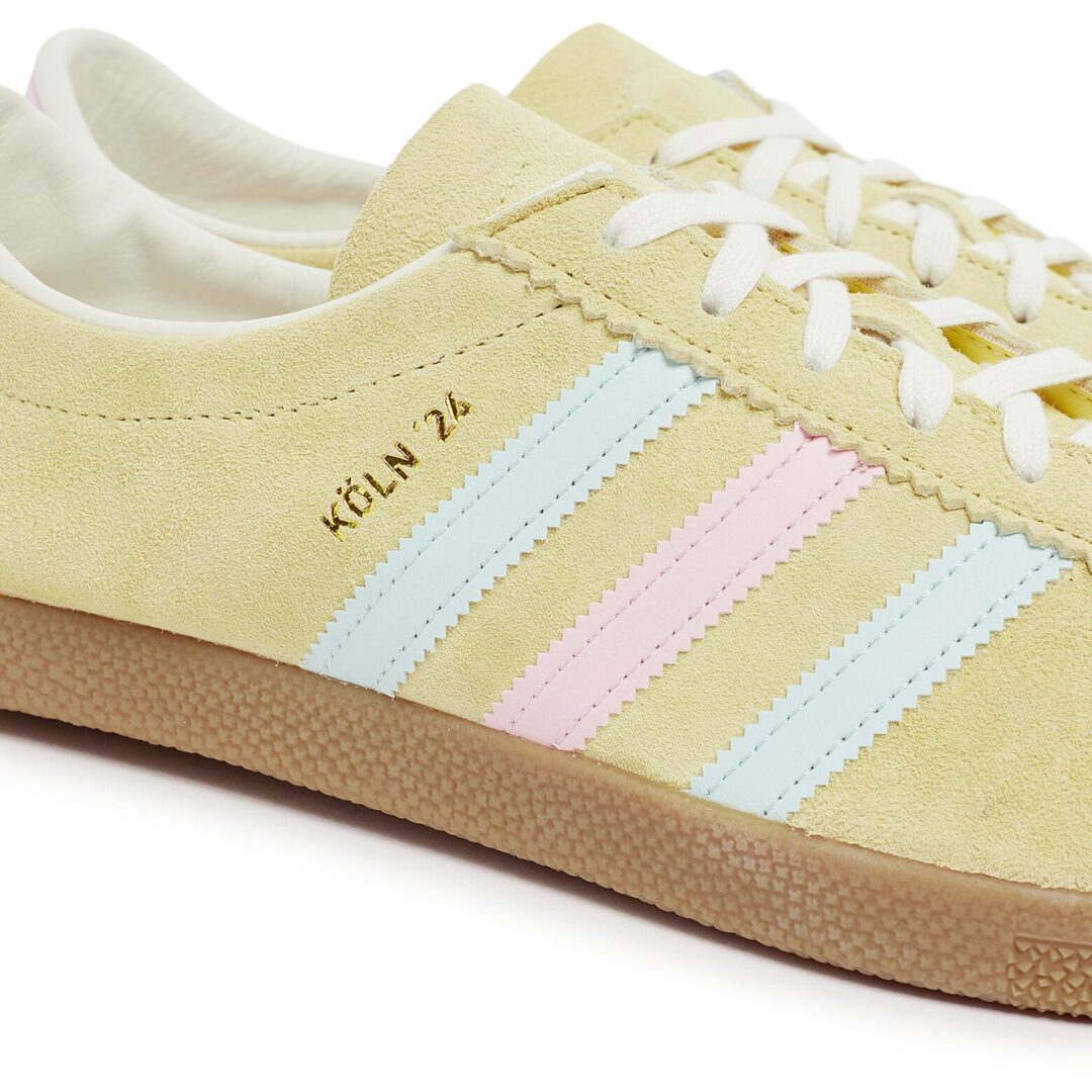 【2024年 5/6 発売】adidas Originals KOLN 24 “Almost Yellow/Almost Blue” (アディダス オリジナルス ケルン “オールモストイエロー/オールモストブルー”) [IG6279]