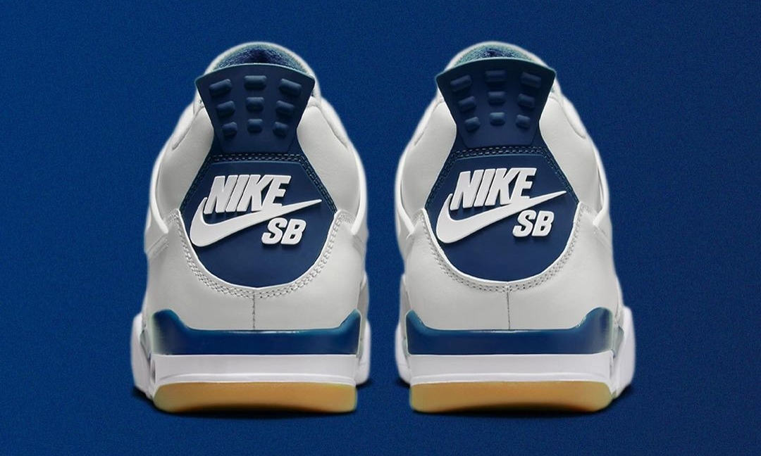 【2025年 3/1 発売予定】NIKE SB × AIR JORDAN 4 SP “Summit White/Navy” (ナイキ エア ジョーダン 4 “サミットホワイト/ネイビー”) [DR5415-100]