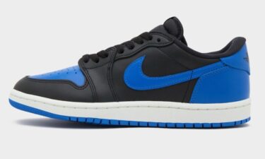 【2025年 3月 発売予定】NIKE AIR JORDAN 1 LOW 85 “Black/Varsity Royal” (ナイキ エア ジョーダン 1 85 ロー “ブラック/バーシティロイヤル”) [IB1981-004]