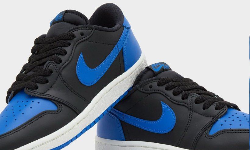 【2025年 3月 発売予定】NIKE AIR JORDAN 1 LOW 85 “Black/Varsity Royal” (ナイキ エア ジョーダン 1 85 ロー “ブラック/バーシティロイヤル”) [IB1981-004]