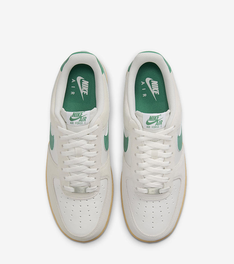 【2024年 7/1 発売】ナイキ エア フォース 1 07 ロー “ファントム/マラカイト/ガム” (NIKE AIR FORCE 1 07 LOW “Phantom/Malachite/Gum Yellow”) [FQ8714-001]