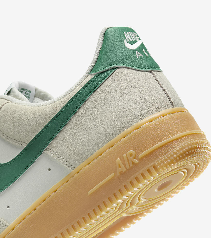 【2024年 7/1 発売】ナイキ エア フォース 1 07 ロー “ファントム/マラカイト/ガム” (NIKE AIR FORCE 1 07 LOW “Phantom/Malachite/Gum Yellow”) [FQ8714-001]