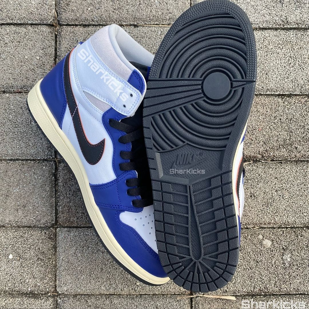 【国内 2025年 4/1 発売】NIKE AIR JORDAN 1 RETRO HIGH OG “White/Deep Royal Blue” (ナイキ エア ジョーダン 1 レトロ ハイ OG “ホワイト/ディープロイヤルブルー”) [DZ5485-100]