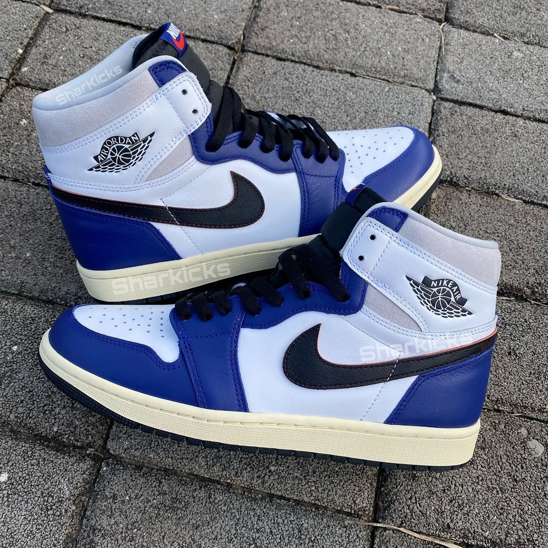 【国内 2025年 4/1 発売】NIKE AIR JORDAN 1 RETRO HIGH OG “White/Deep Royal Blue” (ナイキ エア ジョーダン 1 レトロ ハイ OG “ホワイト/ディープロイヤルブルー”) [DZ5485-100]