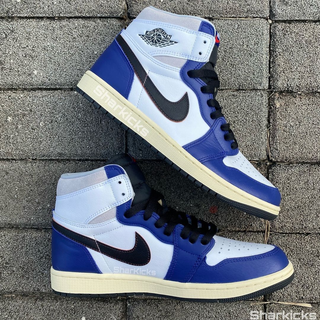 【国内 2025年 4/1 発売】NIKE AIR JORDAN 1 RETRO HIGH OG “White/Deep Royal Blue” (ナイキ エア ジョーダン 1 レトロ ハイ OG “ホワイト/ディープロイヤルブルー”) [DZ5485-100]