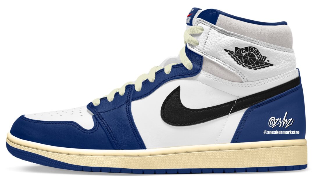 【国内 2025年 4/1 発売】NIKE AIR JORDAN 1 RETRO HIGH OG “White/Deep Royal Blue” (ナイキ エア ジョーダン 1 レトロ ハイ OG “ホワイト/ディープロイヤルブルー”) [DZ5485-100]