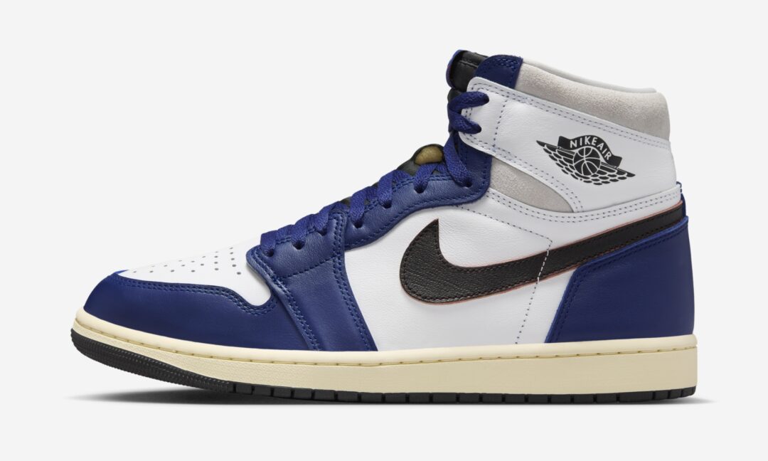 【国内 2025年 4/1 発売】NIKE AIR JORDAN 1 RETRO HIGH OG “White/Deep Royal Blue” (ナイキ エア ジョーダン 1 レトロ ハイ OG “ホワイト/ディープロイヤルブルー”) [DZ5485-100]