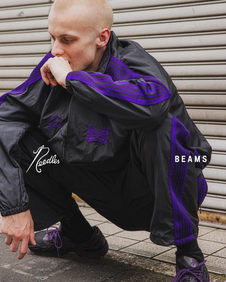 NEEDLES × BEAMS 別注 サッカーウエアからインスピレーションを得たトラックジャケット/パンツ/ゲームシャツ が2024年 5/3 発売 (ニードルズ  ビームス TRACK JACKET&PANTS&GAME SHIRTS) | Fullress