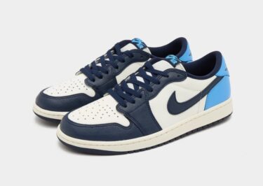 【2025年 3/22 発売】NIKE AIR JORDAN 1 RETRO LOW OG “UNC/Obsidian” (ナイキ エア ジョーダン 1 レトロ ロー OG “オブシディアン″) [CZ0790-400]