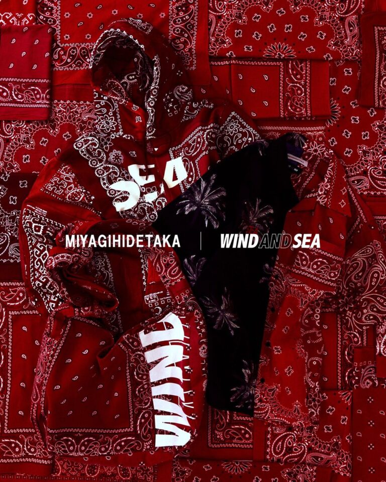 2024年 4/27 発売】MIYAGIHIDETAKA × WIND AND SEA コラボレーション 