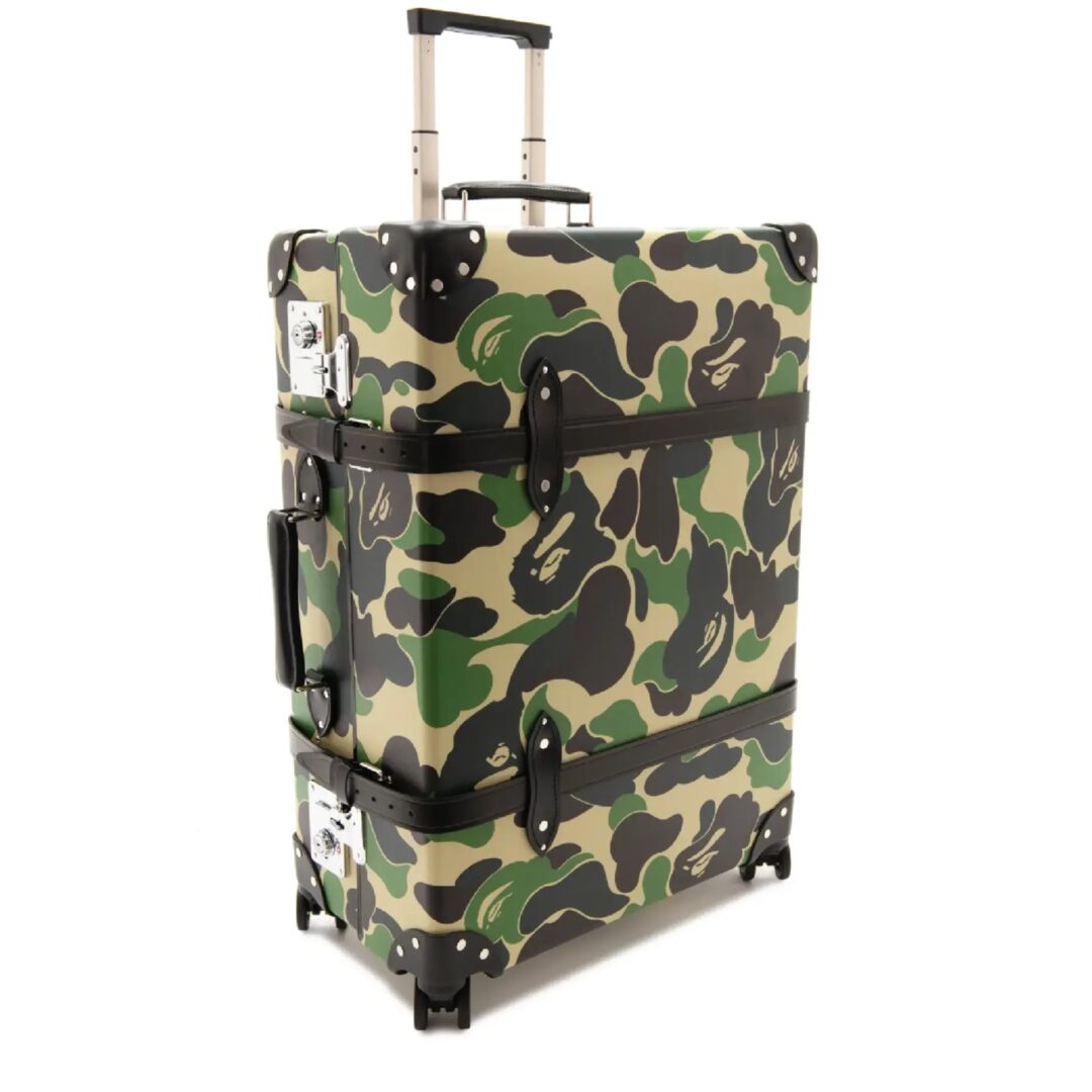 ラグジュアリーなトラベル・ライフスタイルブランド GLOBE-TROTTER × A BATHING APE コラボが2024年 4/17 発売 (グローブ・トロッター ア ベイシング エイプ)