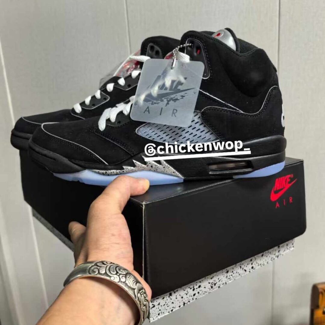 【2025年 2/8 or 2/15 復刻予定】ナイキ エア ジョーダン 5 “リイマジンド/ブラックメタリック” (NIKE AIR JORDAN 5 “Reimagined/Black Metallic”) [HF3975-001]