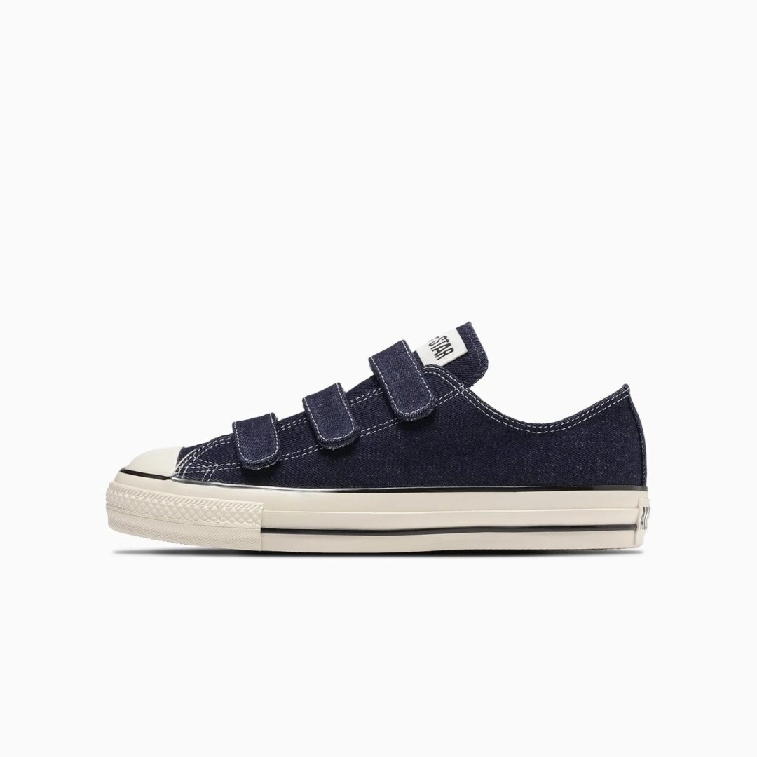 【2024年 5/28 発売】直営店限定モデル CONVERSE ALL STAR US DENIM V-3 OX “Indigo” (コンバース オールスター US デニム V-3 OX)