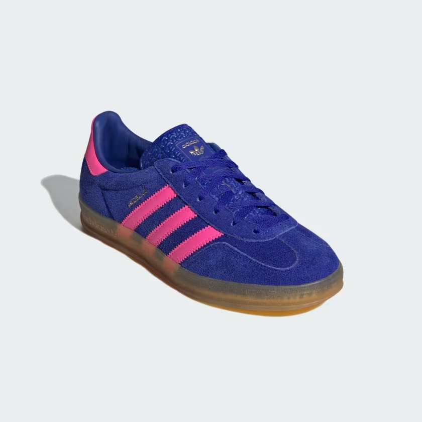 【海外発売】adidas Originals W GAZELLE INDOOR “Lucid Blue/Lucid Pink/Gum” (アディダス オリジナルス ガゼル インドア “ルシッドブルー/ルーシッドピンク/ガム”) [IH5931]