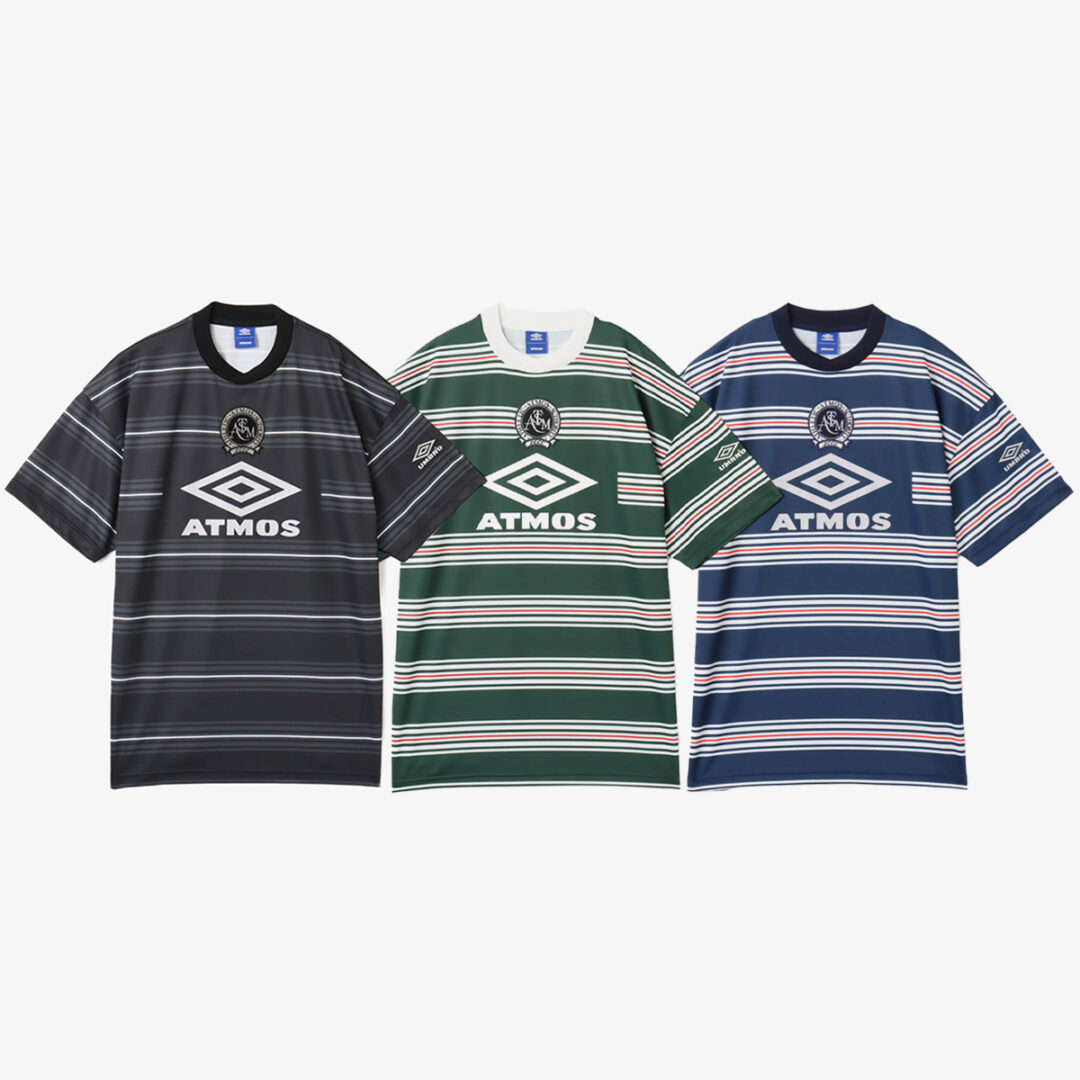 【2024年 5/25 発売】UMBRO × atmos コラボアパレルコレクション 2024 S/S (アンブロ アトモス 2024年 春夏)