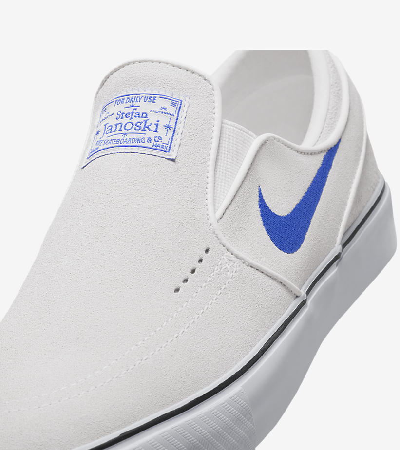 【2024年 6/1 発売予定】NIKE SB ZOOM JANOSKI+ SLIP “Summit White/Hyper Royal” (ナイキ SB ズーム ジャノスキ+ スリップ “サミットホワイト/ハイパーロイヤル”) [FN5893-101]