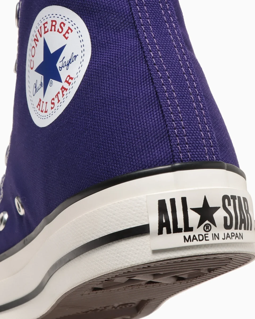 【2024年 5/10 発売】MADE IN JAPAN CONVERSE CANVAS ALL STAR J OX/HI “Purple” (コンバース キャンバス オールスター “パープル” メイドインジャパン)