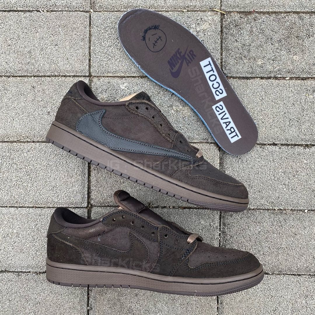 【2024年 12/21 発売予定】TRAVIS SCOTT NIKE AIR JORDAN 1 LOW OG SP “Velvet Brown” (トラビス・スコット × ナイキ エア ジョーダン 1 ロー “ベルベットブラウン”) [DM7866-202