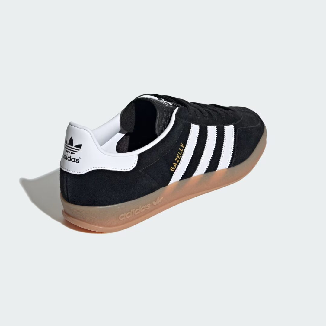 【2024年 5/31 発売】adidas Originals GAZELLE INDOOR “Core Black/Cloud White/Gum” (アディダス オリジナルス ガゼル インドア “ブラック/ホワイト/ガム”) [JI2060]