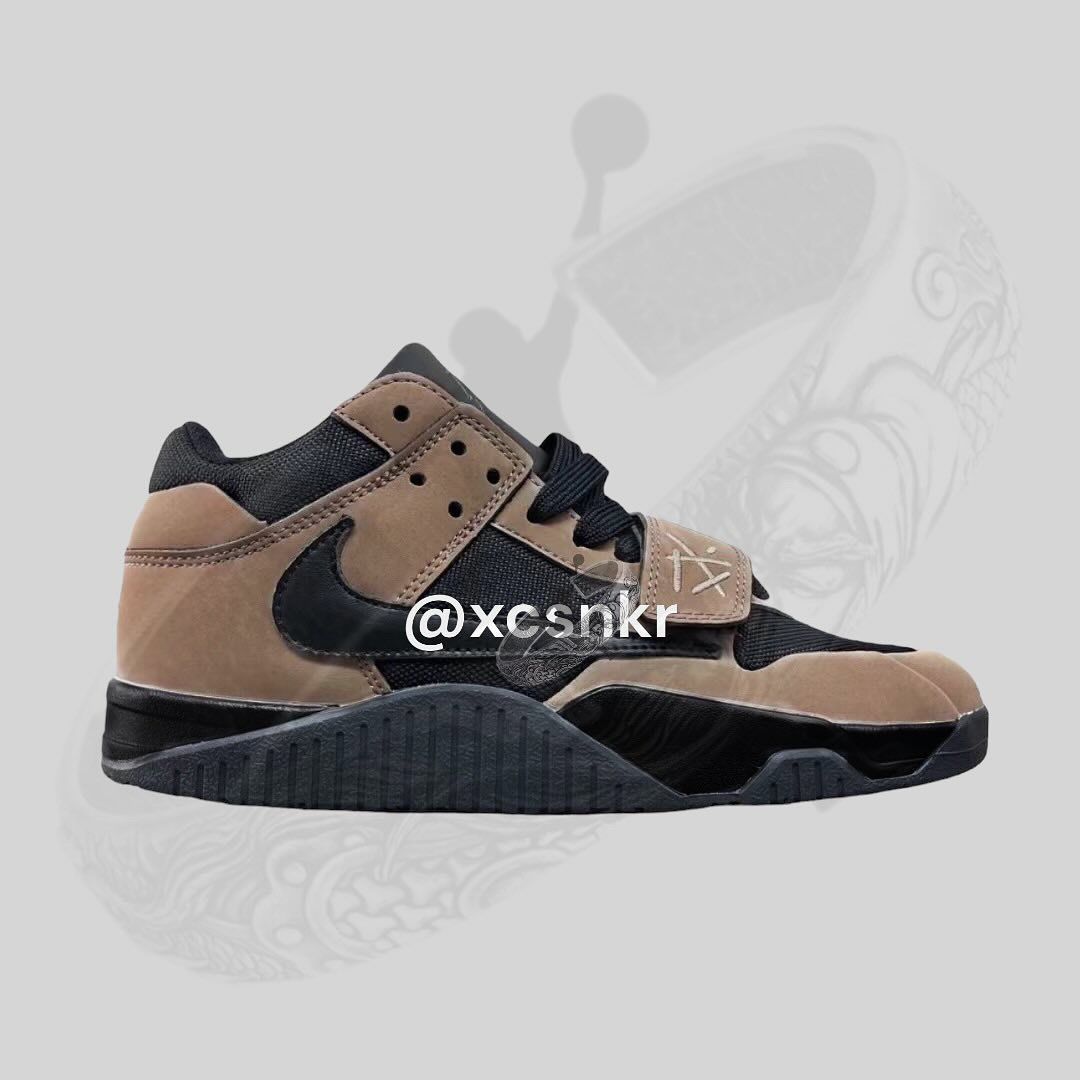 【2024年 11/26 発売】Travis Scott × NIKE JORDAN JUMPMAN JACK TR “Dark Mocha/Black” (トラヴィス・スコット ナイキ ジョーダン ジャンプマンジャック トレーナー “ダークモカ/ブラック”) [fz8117-204]