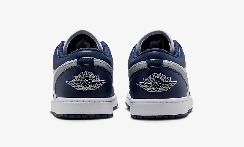 【2024年 7/12 発売】ナイキ エア ジョーダン 1 ロー “ホワイト/ネイビー/グレー” (NIKE AIR JORDAN 1 LOW “White/Navy/Grey”) [553558-141]