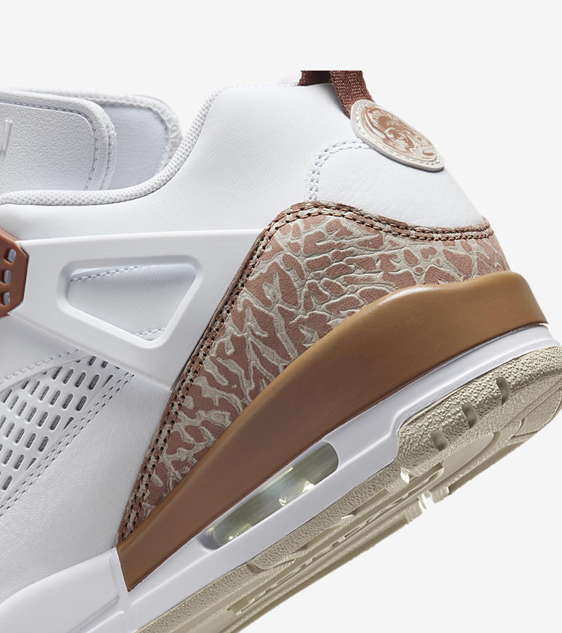 【2024年 発売予定】NIKE JORDAN SPIZIKE LOW “White/Archaeo Brown” (ナイキ ジョーダン スパイジーク ロー “ホワイト/アーキオブラウン”) [FQ1759-101]