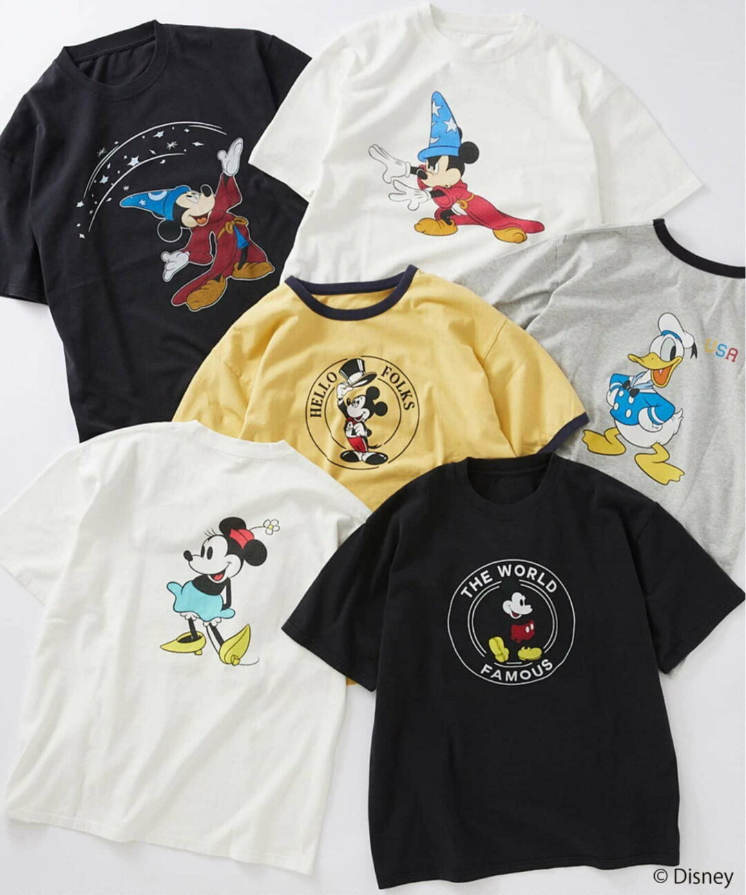 【2024年 6月下旬 発売】MICKEY MOUSE × JOURNAL STANDARD 別注 S/S Tシャツ (ジャーナルスタンダード ミッキーマウス Disney ディズニー)