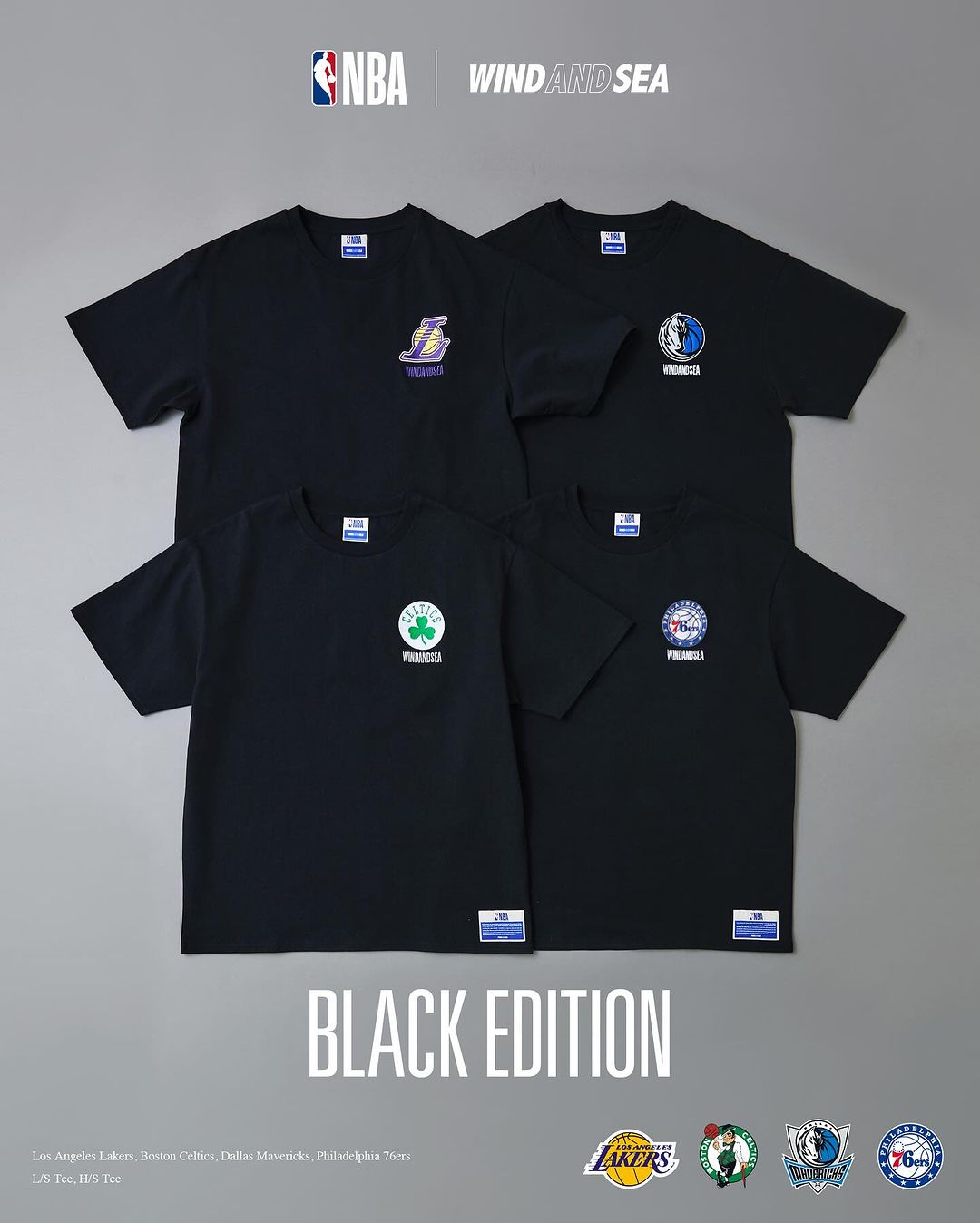 【2024年 5/15 発売】WIND AND SEA x NBA 2024 SS “2000s NBA CULTURE BLACK EDITION” (ウィンダンシー エヌビーエー 2024年 春夏)