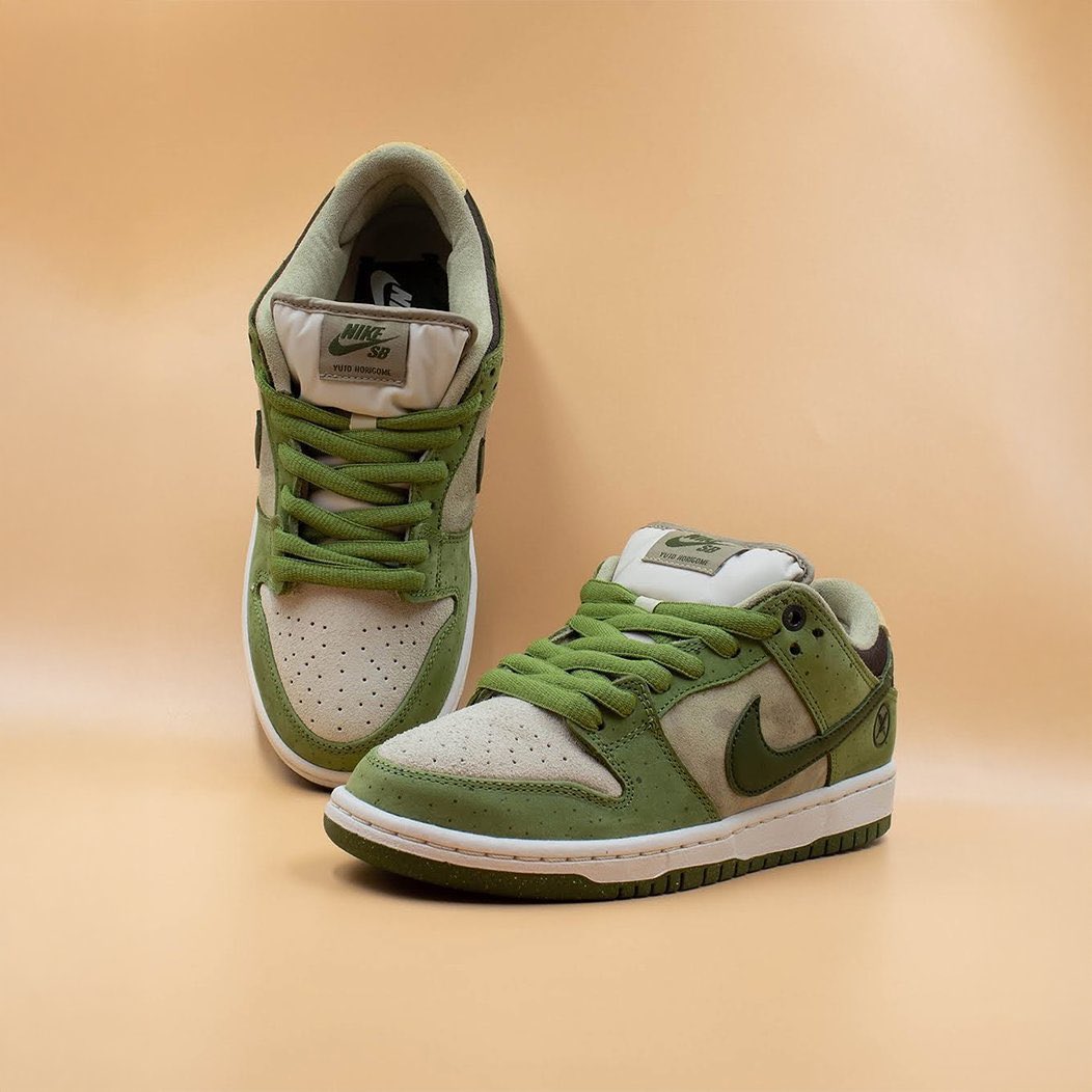 【2025年 3/31 発売予定】堀米雄斗 × ナイキ SB ダンク ロー "アスパラガス" (Yuto Horigome NIKE SB DUNK LOW "Asparagus") [HF8022-300]