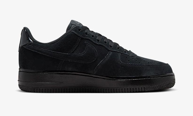 【2024年 発売予定】NIKE W AIR FORCE 1 LOW “Black Suede/Patent” (ナイキ エア フォース 1 ロー “ブラックスエード/パテント”) [HM9659-001]