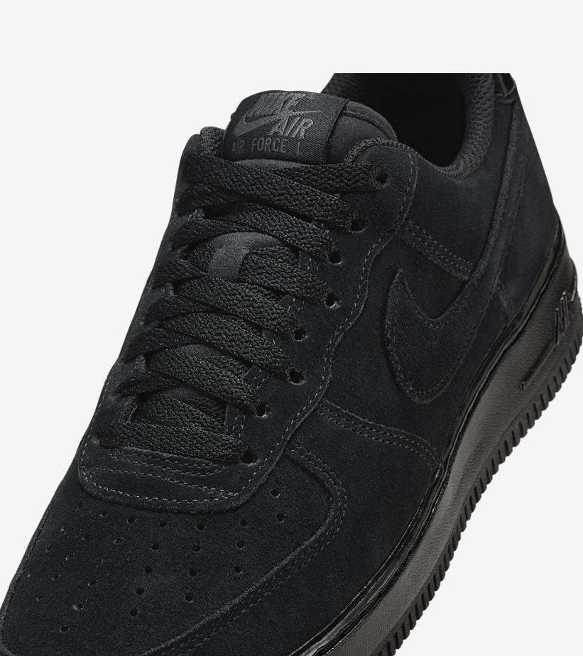 【2024年 発売予定】NIKE W AIR FORCE 1 LOW “Black Suede/Patent” (ナイキ エア フォース 1 ロー “ブラックスエード/パテント”) [HM9659-001]