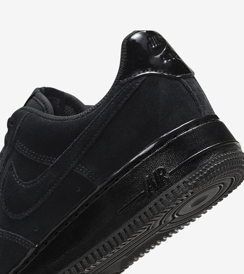 【2024年 発売予定】NIKE W AIR FORCE 1 LOW “Black Suede/Patent” (ナイキ エア フォース 1 ロー “ブラックスエード/パテント”) [HM9659-001]