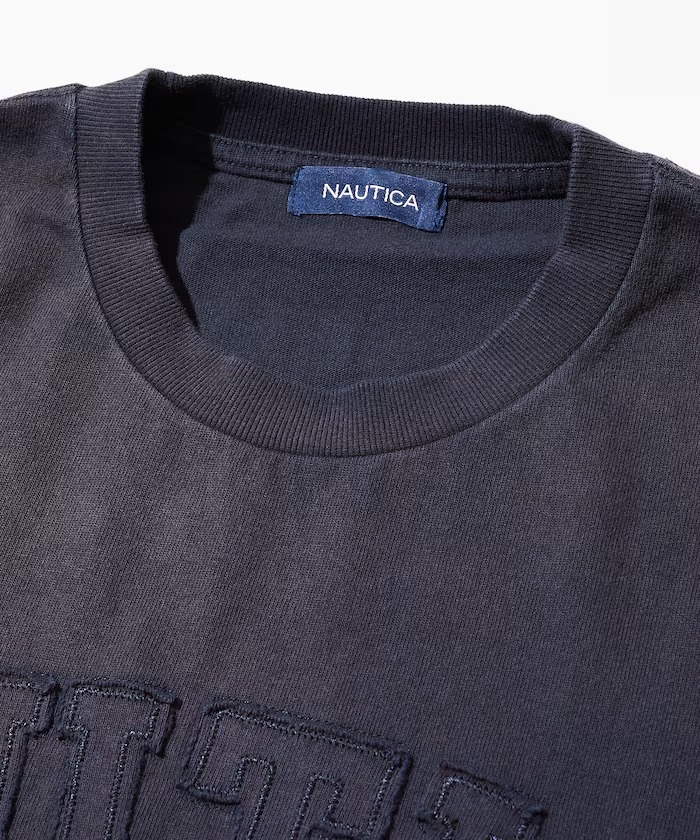 NAUTICA “Garment Dyed Arch Logo S/S Tee” (ノーティカ “ガーメントダイ アーチ ロゴ Tシャツ”)