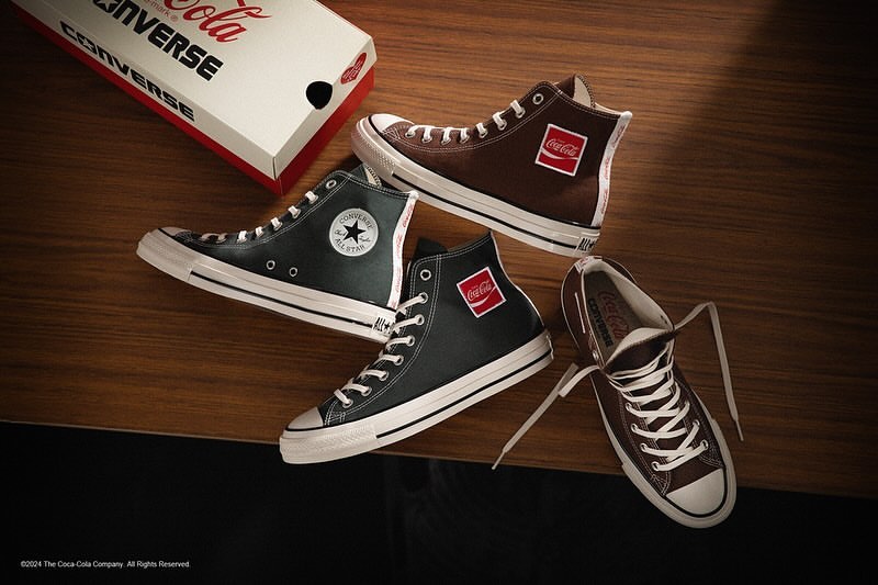 【2024年 5/10 発売】コカ･コーラ × コンバース コラボ ALL STAR US Coca-Cola UF HI (Coca-Cola CONVERSE オールスター)