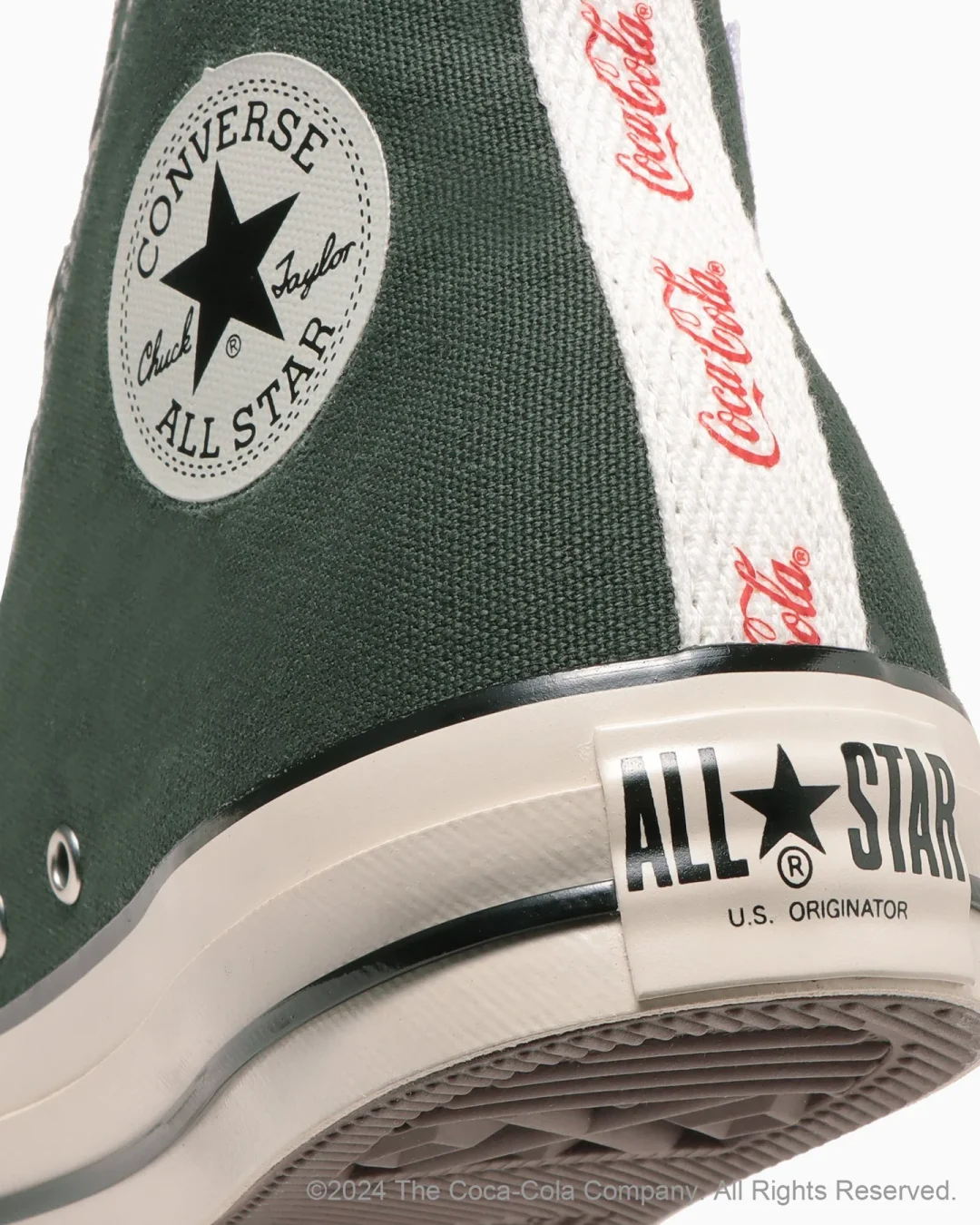 【2024年 5/10 発売】コカ･コーラ × コンバース コラボ ALL STAR US Coca-Cola UF HI (Coca-Cola CONVERSE オールスター)