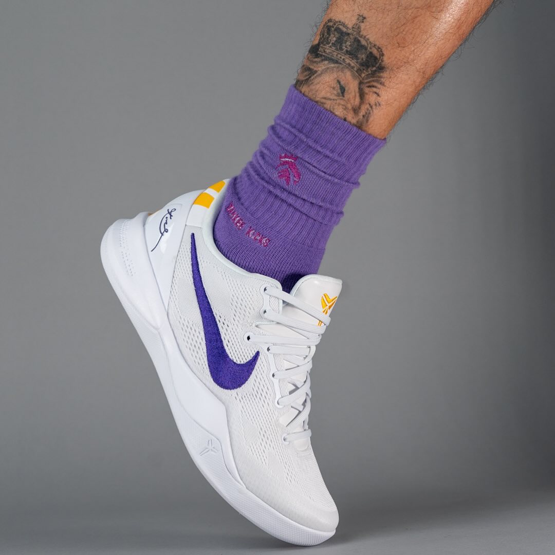 【2024年 秋 発売予定】ナイキ コービー 8 プロトロ “レイカーズホーム” (NIKE KOBE 8 PROTRO “Lakers Home”) [HF9550-100]