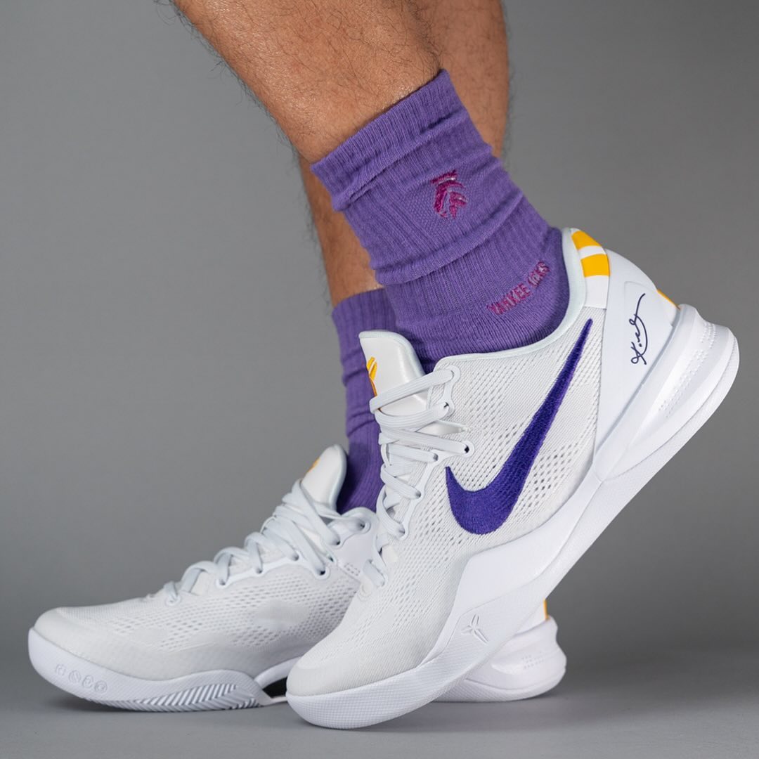 【2024年 秋 発売予定】ナイキ コービー 8 プロトロ “レイカーズホーム” (NIKE KOBE 8 PROTRO “Lakers Home”) [HF9550-100]