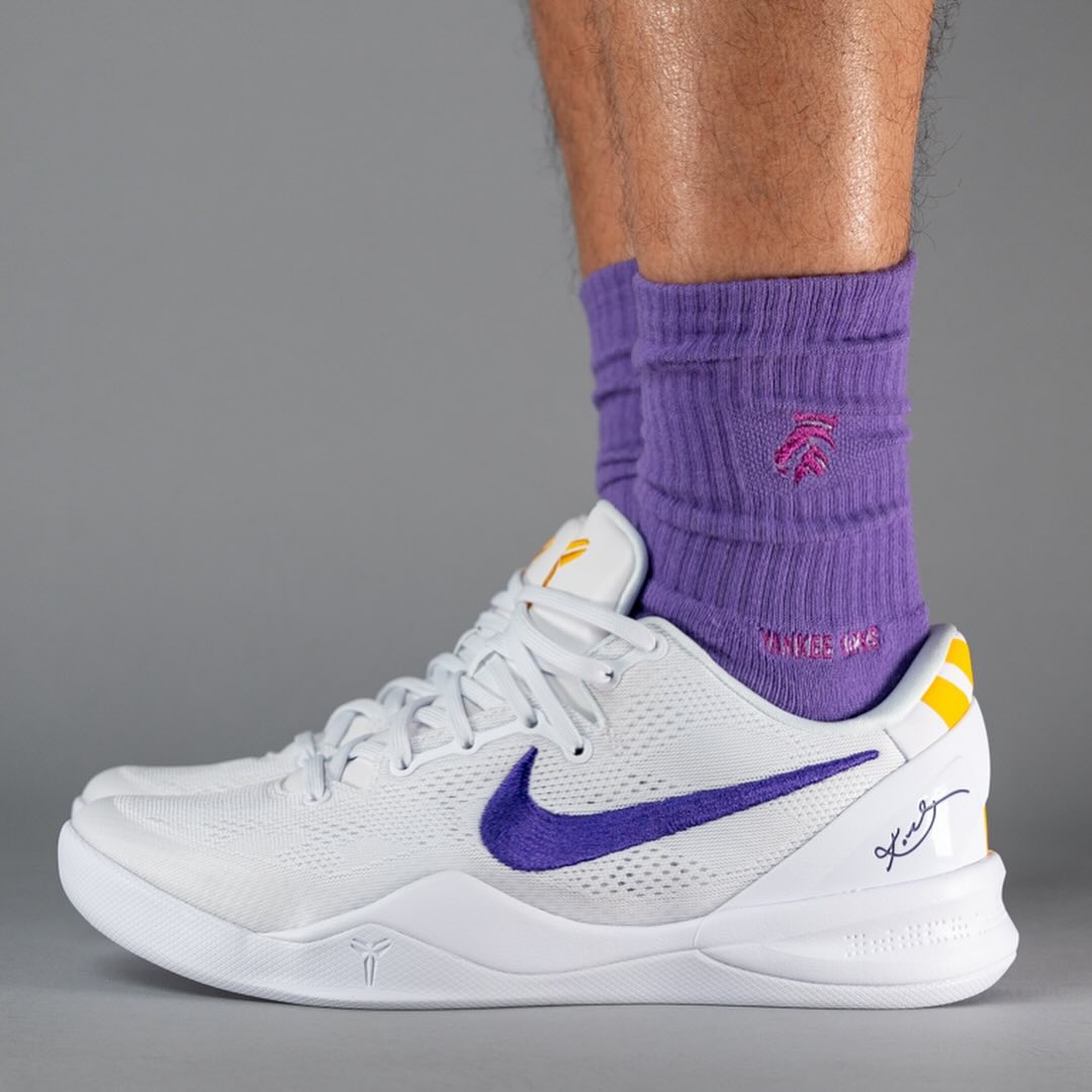 【2024年 秋 発売予定】ナイキ コービー 8 プロトロ “レイカーズホーム” (NIKE KOBE 8 PROTRO “Lakers Home”) [HF9550-100]