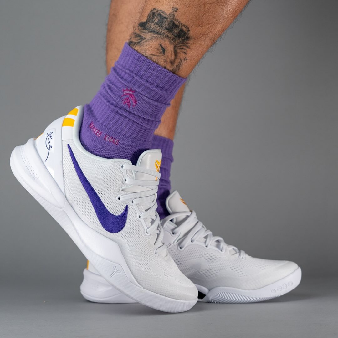 【2024年 秋 発売予定】ナイキ コービー 8 プロトロ “レイカーズホーム” (NIKE KOBE 8 PROTRO “Lakers Home”) [HF9550-100]