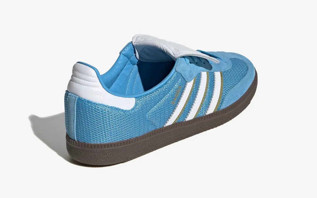 【2024年 6/4 発売】アディダス オリジナルス サンバ ロングタン “ブルー/ホワイト” (adidas Originals SAMBA Long Tongues “Blue/White”) [IE9170]