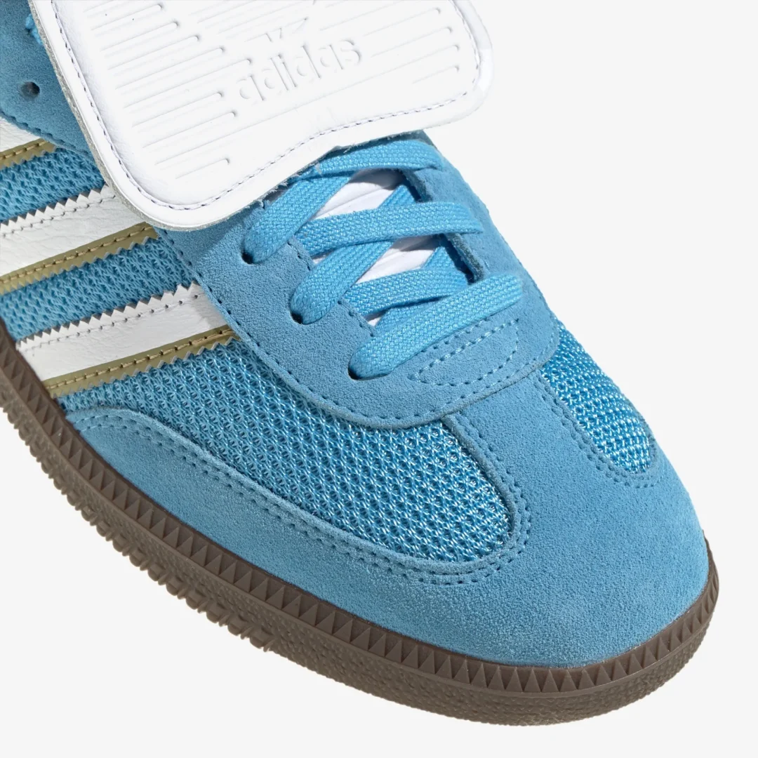 【2024年 6/4 発売】アディダス オリジナルス サンバ ロングタン “ブルー/ホワイト” (adidas Originals SAMBA Long Tongues “Blue/White”) [IE9170]