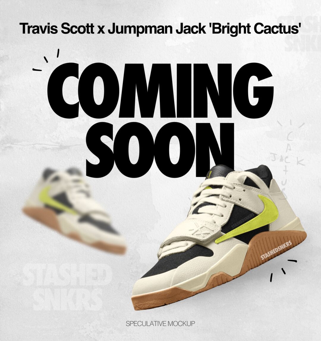 2024年末 発売予定】TRAVIS SCOTT × NIKE JORDAN JUMPMAN JACK “Sail ...