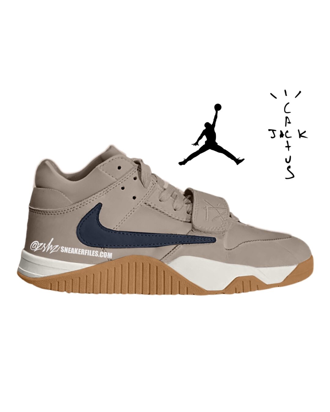 【2024年 8/22 発売予定】TRAVIS SCOTT × NIKE JORDAN JUMPMAN JACK “Taupe Haze” (トラビス・スコット × ナイキ ジョーダン ジャンプマンジャック トレーナー “トープヘイズ”) [FZ8117-204]