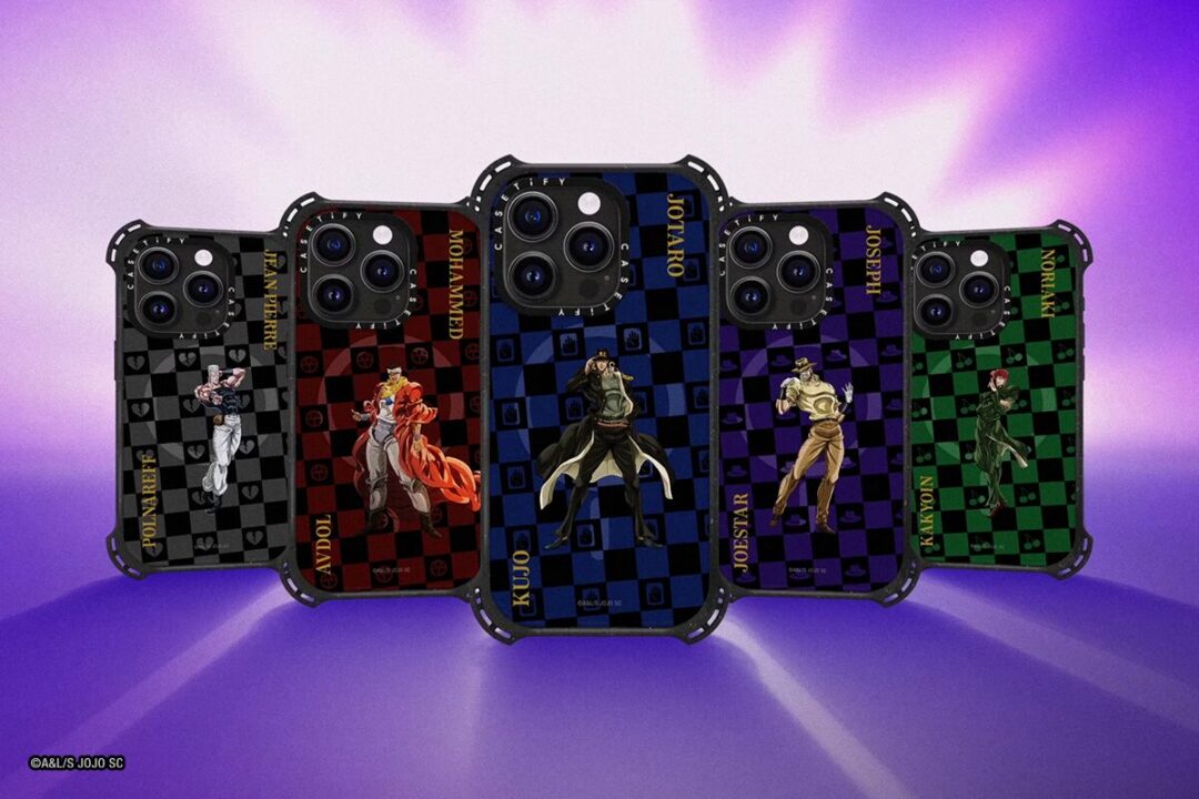 ジョジョの奇妙な冒険 スターダストクルセイダース × CASETiFY コラボが2024年 5/29 発売 (ケースティファイ JOJO SC)