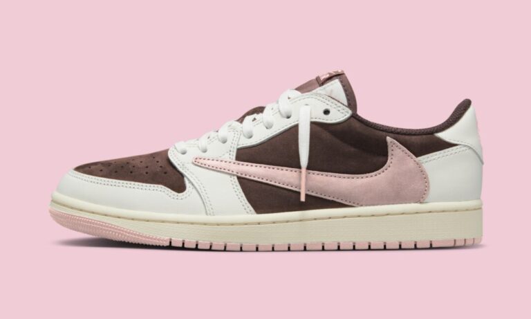 2025年 2月 発売予定】TRAVIS SCOTT × NIKE WMNS AIR JORDAN 1 LOW OG SP “Dark  Pony/Pink Oxford” (トラビス・スコット ウィメンズ ナイキ エア ジョーダン 1 ロー “ダークポニー/ピンクオックスフォード”)  [DZ4137-206] | Fullress