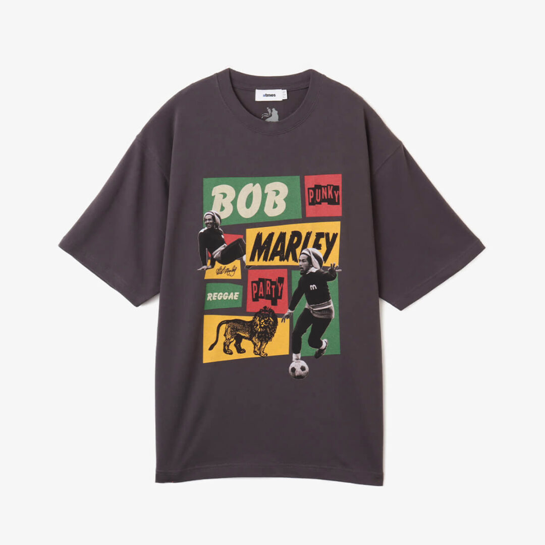 ボブ・マーリーの半生を語る映画”ONE LOVE”をテーマにした「atmos」コラボレーションTシャツが登場 (アトモス)