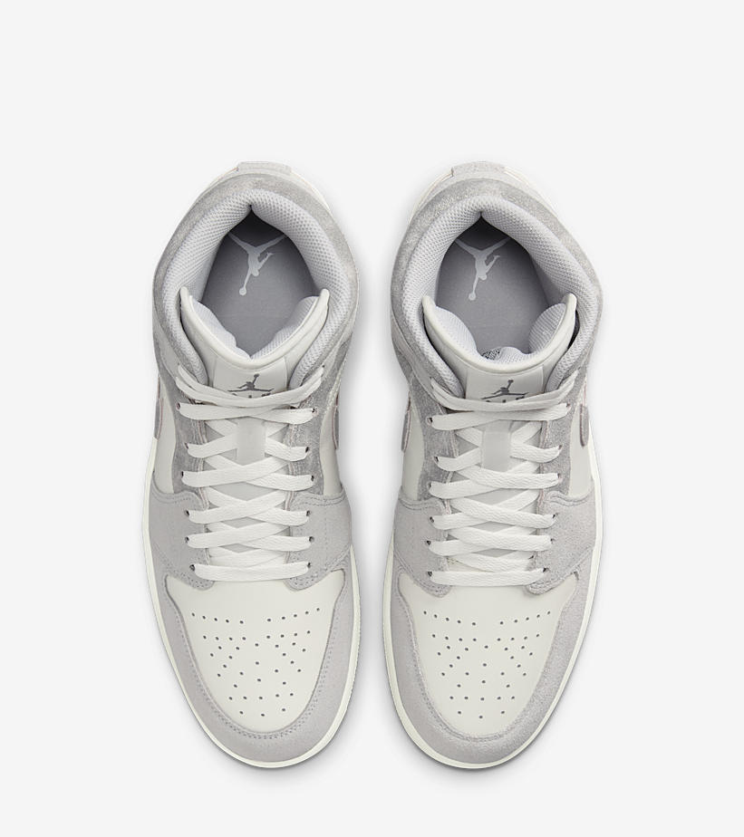 【2024年 7/1 発売】NIKE AIR JORDAN 1 MID “Neutral Grey/Smoke Grey” (ナイキ エア ジョーダン 1 ミッド “ニュートラルグレー/スモークグレー”) [FQ7720-002]